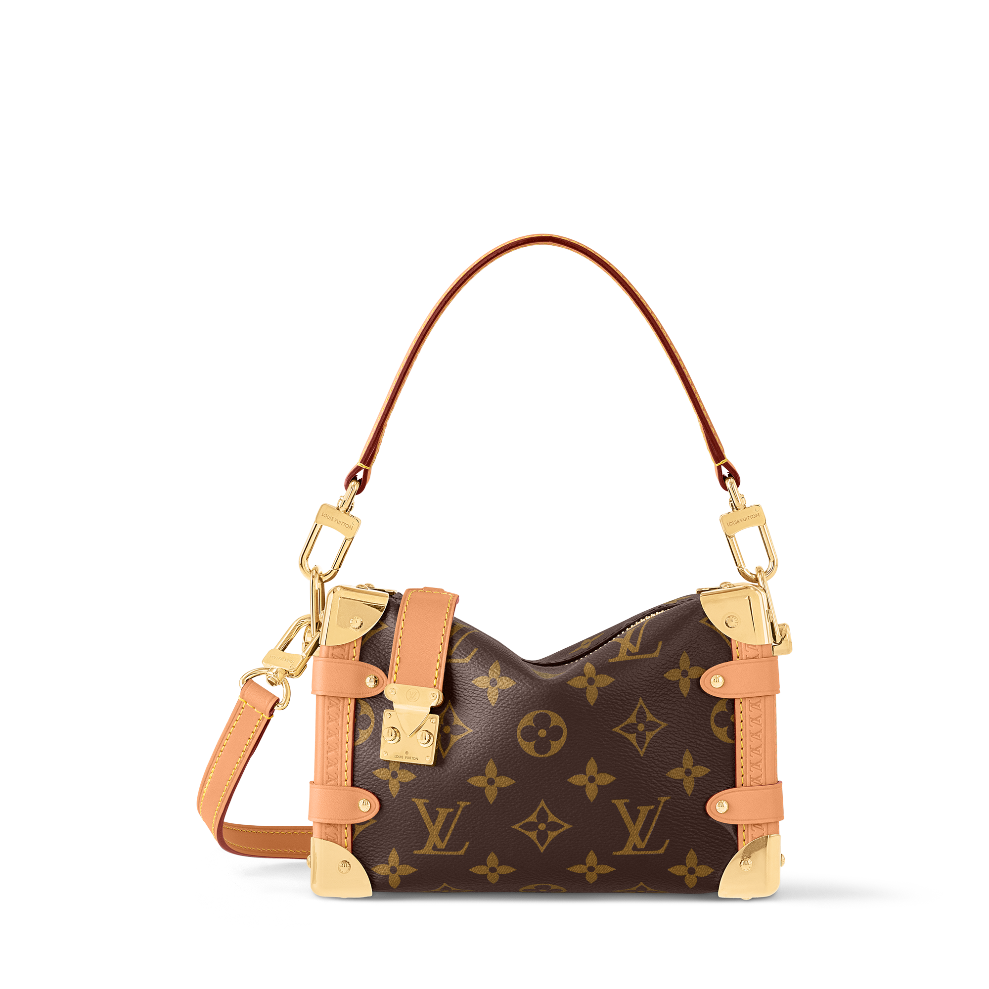 【特価】Louis Vuitton×HUMANMADE ボディバッグM59338 Side Trunk MM Monogram Canvas - Luxury Handbags - M46358 Brown
